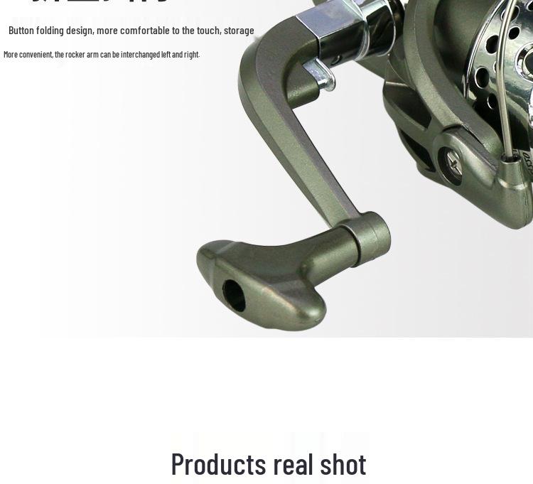 Carretel de Pesca Spinning Eletrogalvanizado YUMOSHI