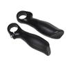 RXL SL-Bicycle Handlebar Horns, Black Bar End, Ergonomic Design, Mountain Bikes, Carbon Fiber, Horn