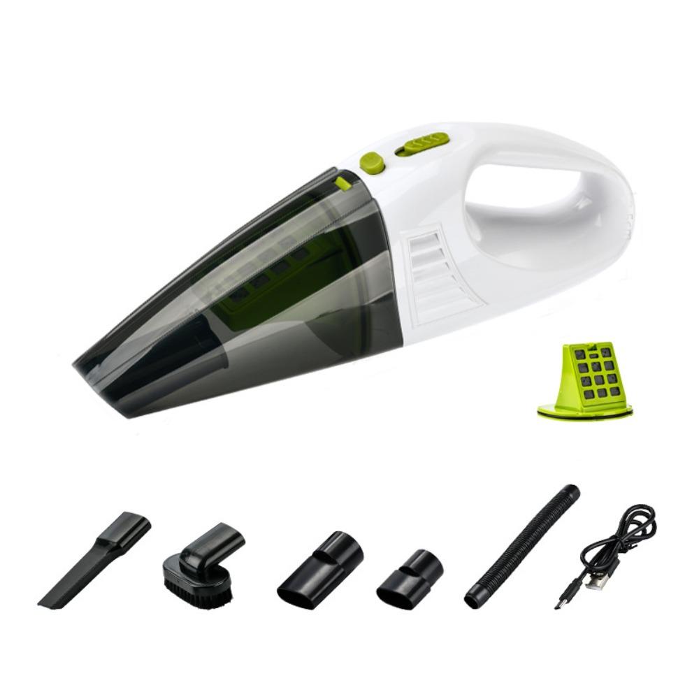 New Wireless Car Vacuum Cleaner Wet and Dry Rechargeable Handheld Vacuum 4500PA with Multi-Nozzles Dust Catcher for Car Home