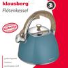 KLAUSBERG WHISTLING KETTLE 3L KB-7499