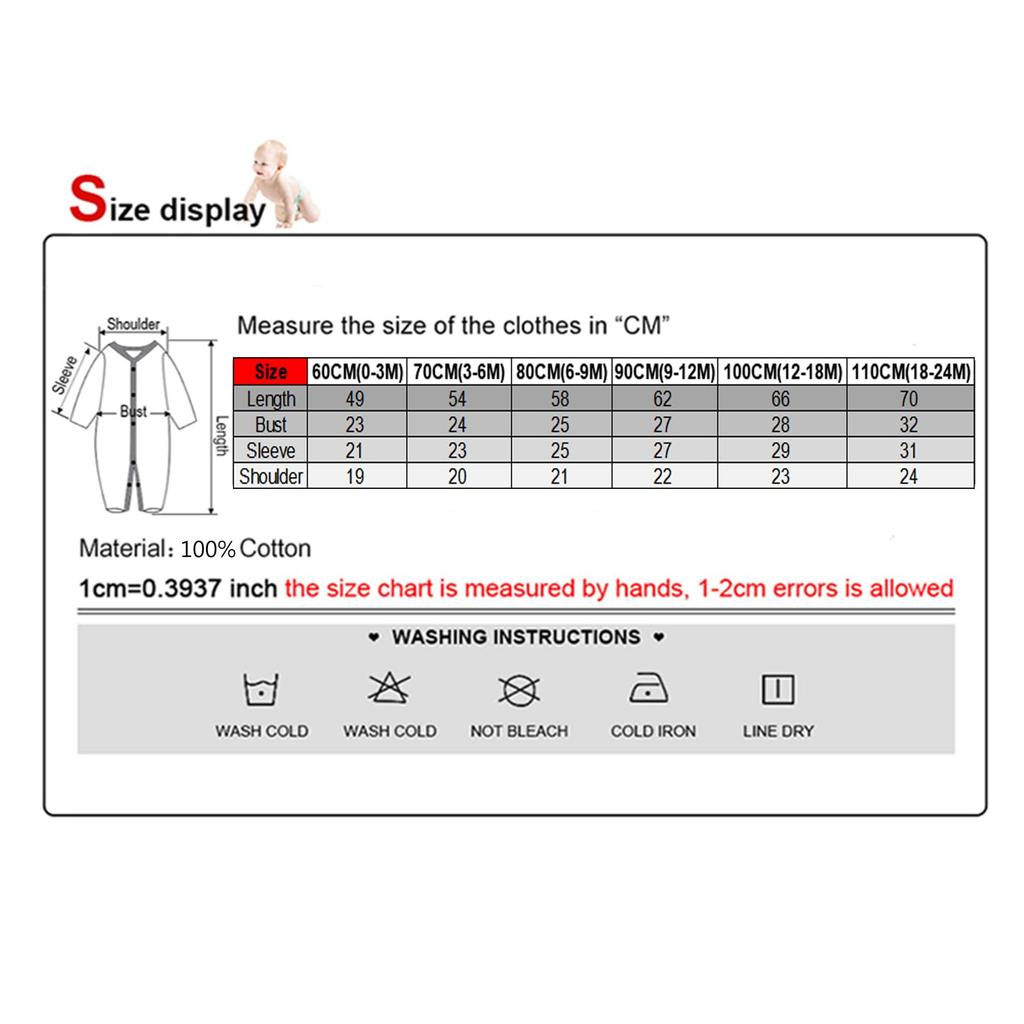Neugeborener Langarm Baby Reißverschluss vorne Baby Monate [MAMIMAKA] Strampler, Ärmel, Kleidung, Schlafanzug, Herbst/Winter, Öffnung, Dusche, 6-9