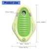 Press Inflatable Children Water Float Board Thick PVC Construction Non Slip Handles For Swimming Safety