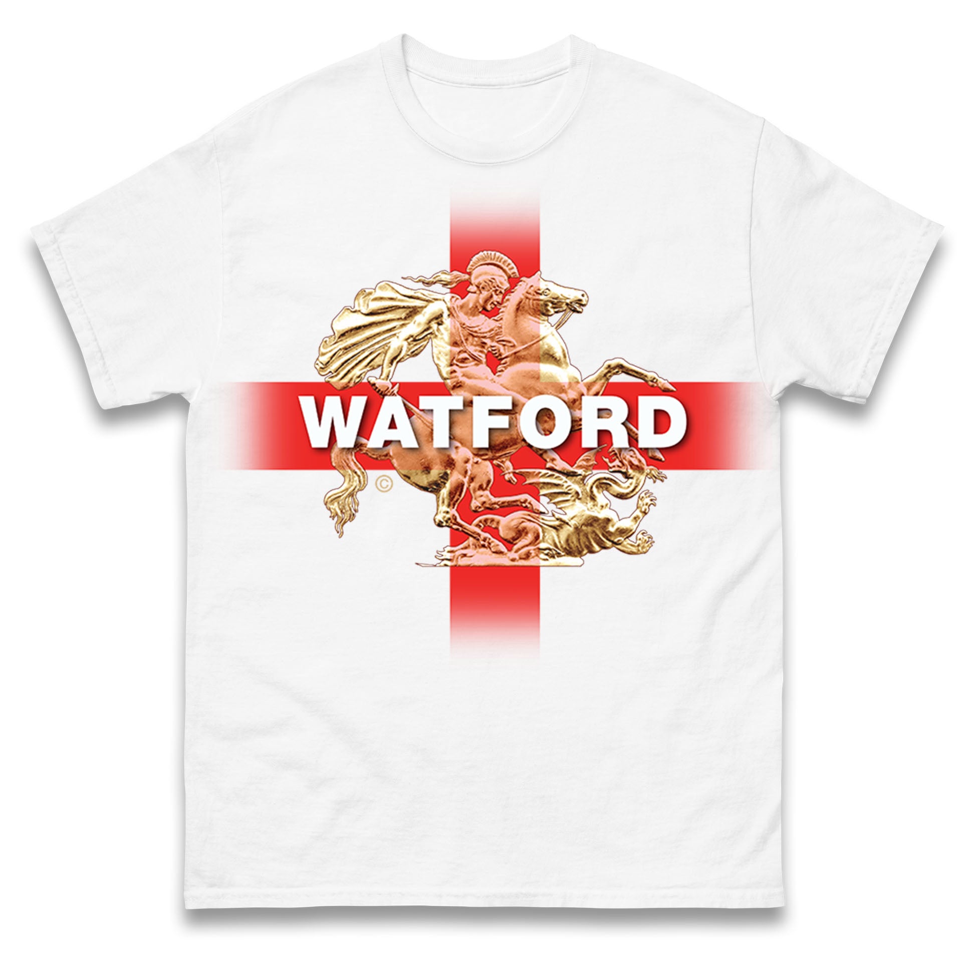 Watford Football Club Mens Tee Top S
