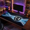 racing club de lens Custom Large Mouse Pad, Personalized Name Text Print, Football Logo Non‑Slip Desk Mat Gaming Gift
