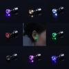 LED Luminous Men Earrings  Earrings Glow Earrings Female Ear Studs Light Up Earrings