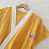Unisex Summer Crepe Gauze Wearable Sleeveless Bath Towel