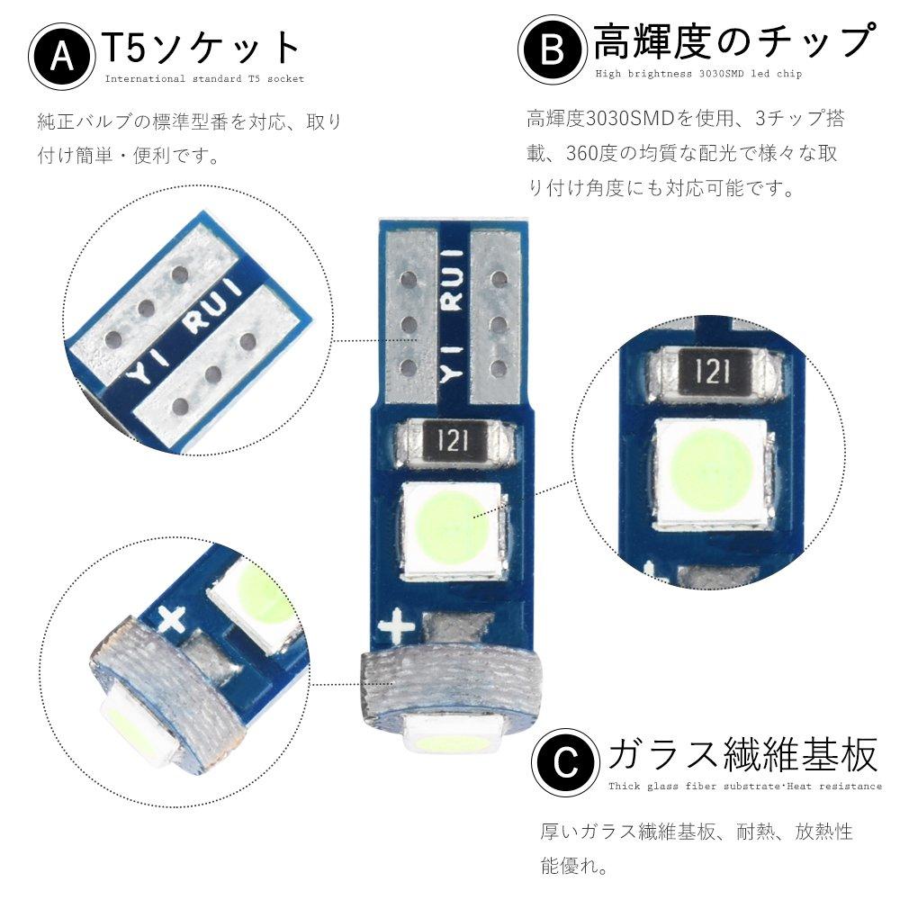 1797 Meter Sphere Panel Sphere T5 LED Wedge Air Conditioner Bulb Ice Blue Light