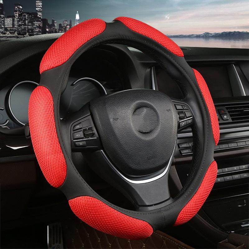 Universal Steering Wheel Cover for 38cm Diameter Car Interior Accessory Protective Decorative Car Part