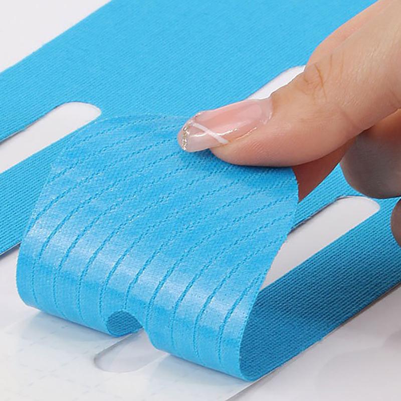 2pcs Breathable Precut Kinesiology Tape Elastic Cotton Material Athletic Knee Tape Precut Support & Stability Sportswear Running