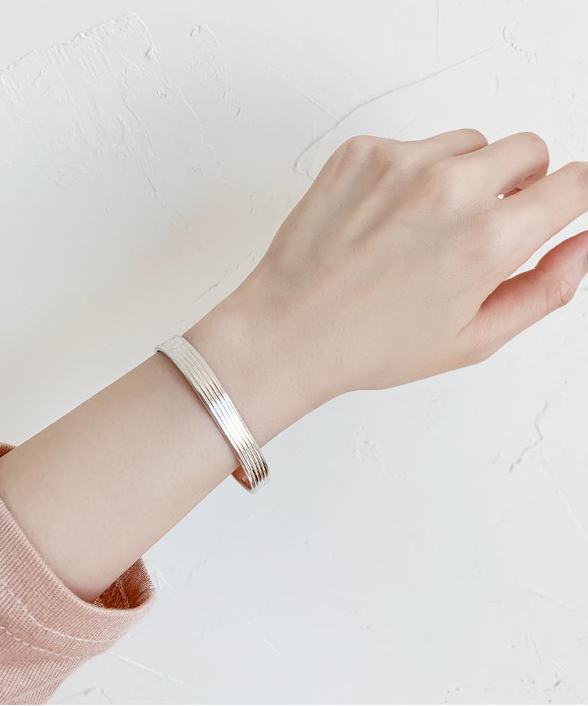 Sabona London S4 Silver Plated Regency Copper Bangle