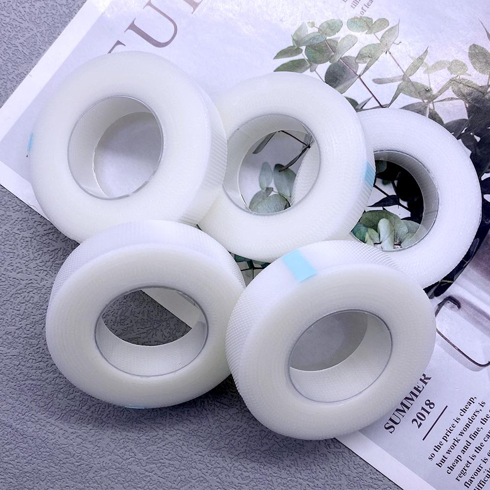 20 Rolls Eyelash Tape PE Eyelash Extension Paper Tape Breathable PE Adhesive Patches Under Eye Pad Grafting Tapes Wholesale