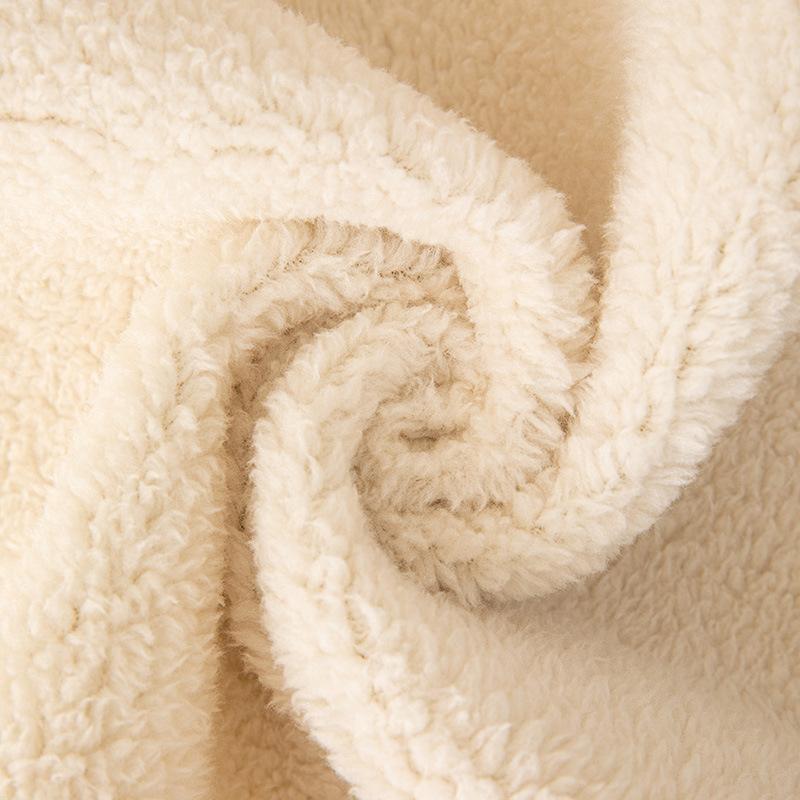 Wool Sofa Cover Winter Warm Living Room Sofa Cushion Plush Thickened Non-Slip Towel Comfortable Breathable Backrest Armrest