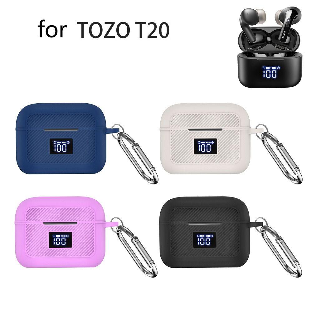 

Нескользящий чехол для наушников, водонепроницаемый защитный чехол для беспроводных наушников, чехол для наушников TOZO T20