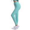 European & American Jacquard High Elastic Yoga Pants - Solid Color, High Waist, Hip Lifting Leggings for Women's Fitness
