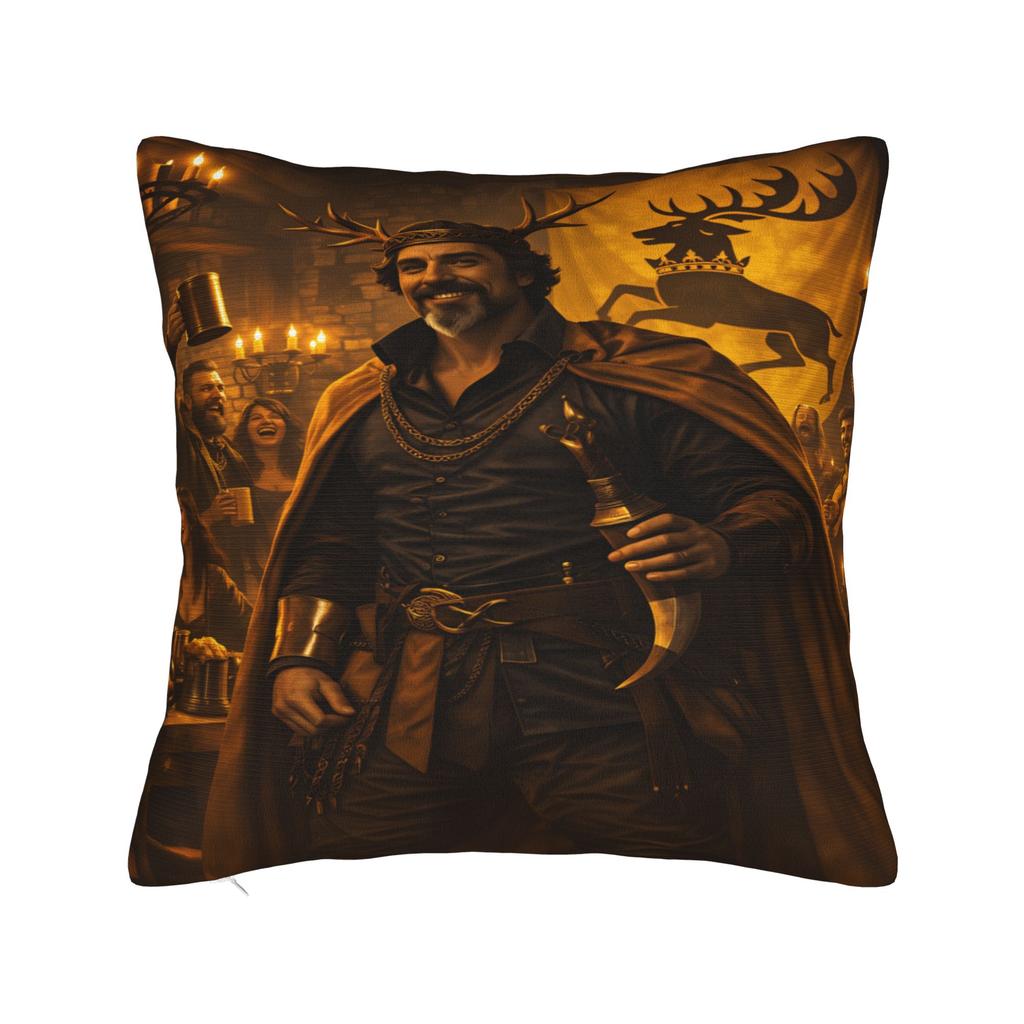 Lyonel Baratheon Pillow Case Retro Trendy Pillow Cover Comfy Pillowcases For Wedding Party Home Decor
