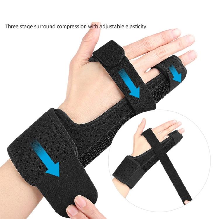 Finger Stabilization Support Splint For Office Worker Athletes Adjustable Comfort Breathable for Athletes Worker Use