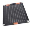 10W Solar Panel Dual TYPE C Ports 5V2A Output Monocrystalline USB Solar Panel Charger with Suction
