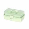 Plastic 3 Layer Storage Box Portable Tackle Box Durable Multipurpose Storage Box  Workspace Storage