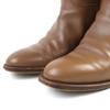 Great HERMES Knee-high boots jumping boots Kelly Buckle Leather Brown Women 35 Used