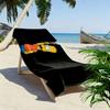 Bart Simpson The Simpsons Print Beach Towel, Large Soft Quick Dry Towel for Beach Camping Swimming