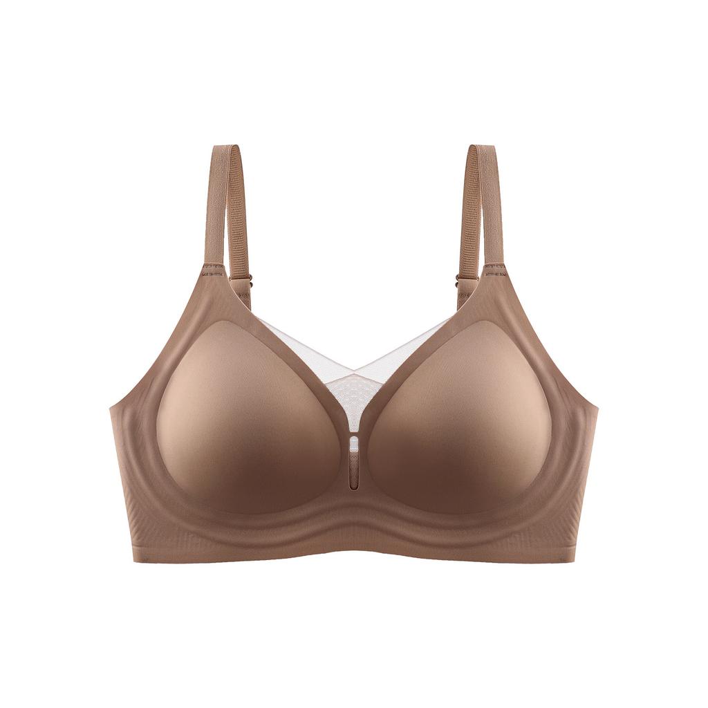 Cool Feeling, Light and Breathable, Seamless Foundation, Japanese Small Breasts Gathered, Comfortable and Breathable, No Steel Ring Bra