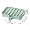 Bathroom Soap Dish Easily To Clean Waterfall Drain Saver Drainer Holder Box for