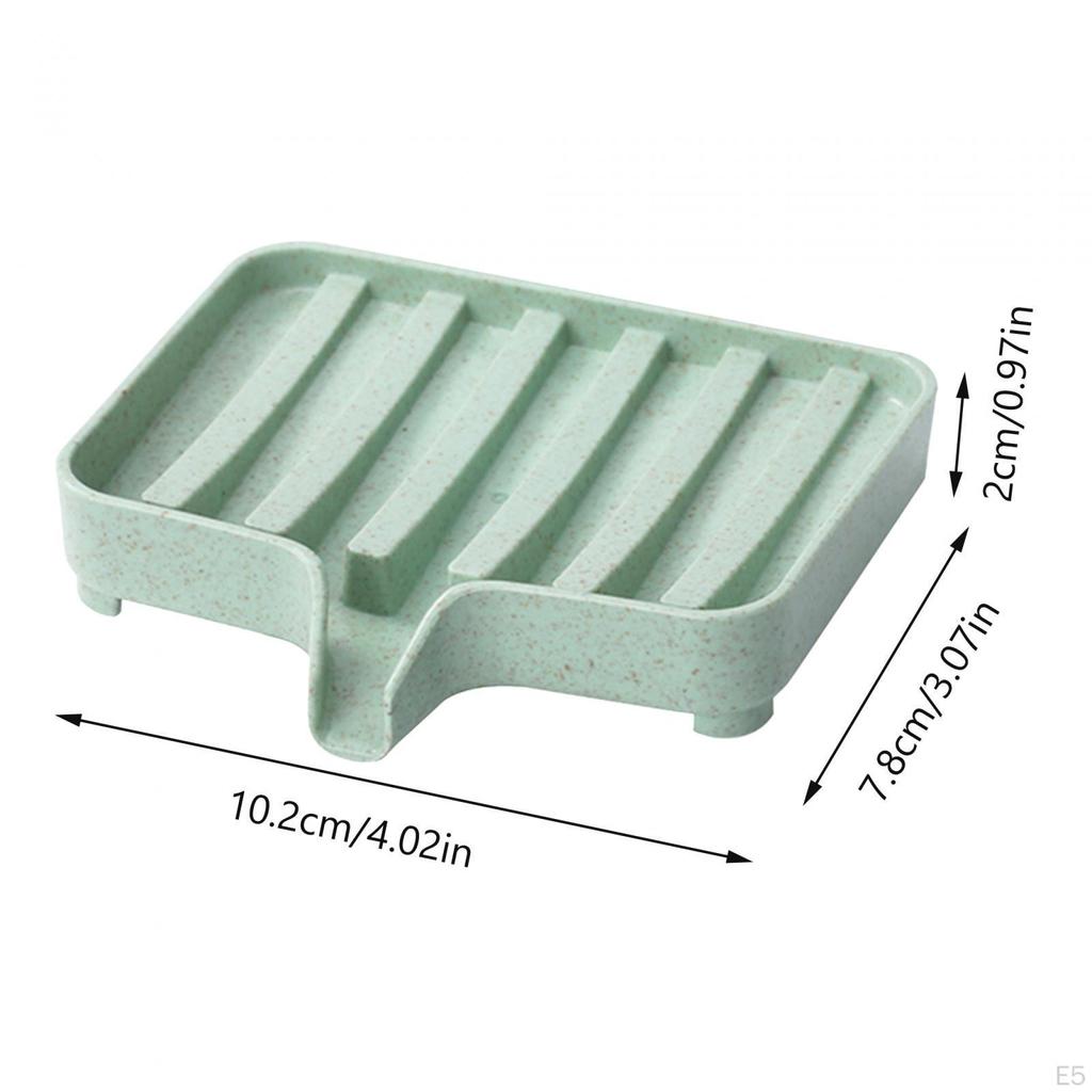 Bathroom Soap Dish Easily To Clean Waterfall Drain Saver Drainer Holder Box for