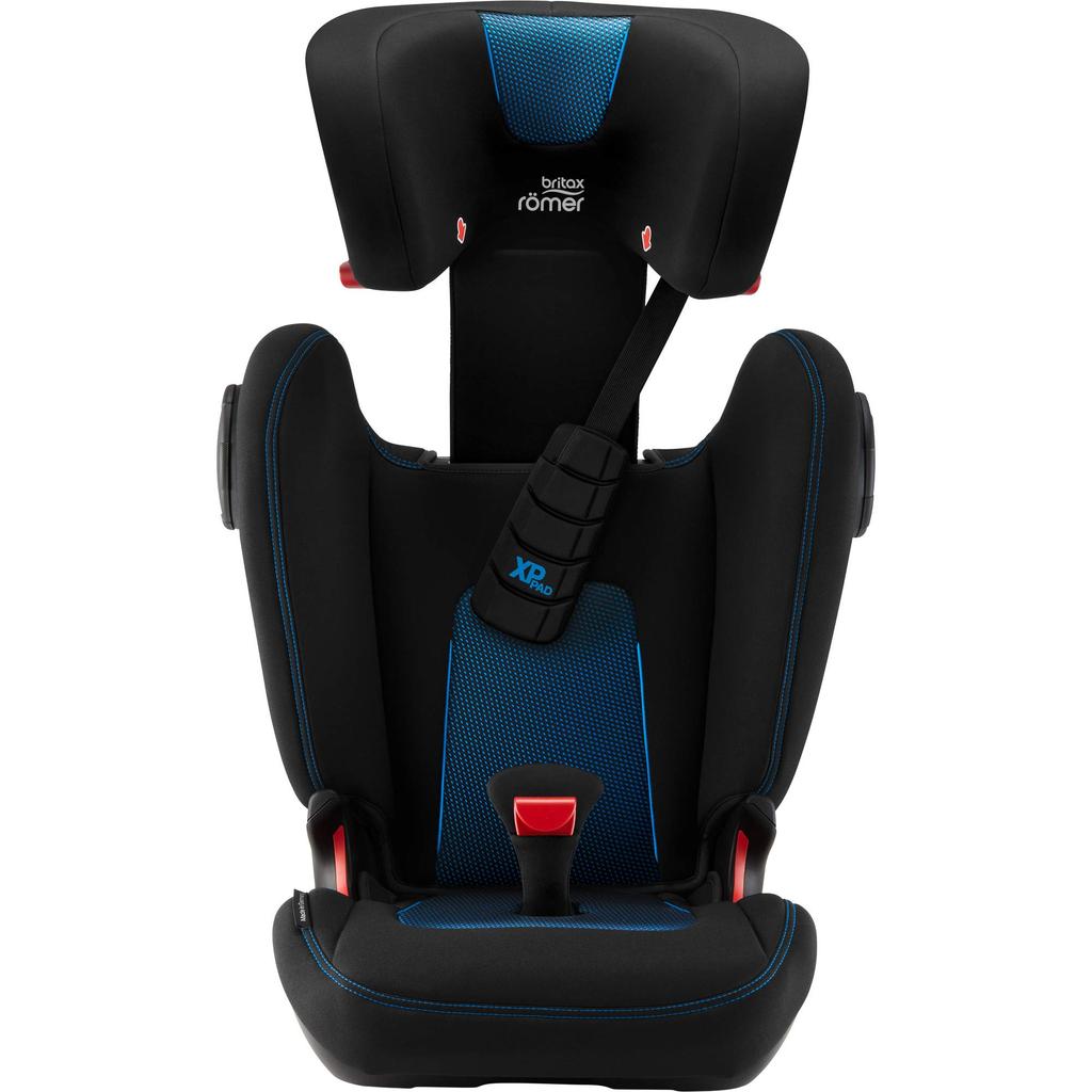 Britaxromer Kompatibel mit ISOFIX und Sicherheitsgurtfixierung KIDFIX III S Cool Flow Blue Ab 4 Jahren BRX33071 (mit Garantie)