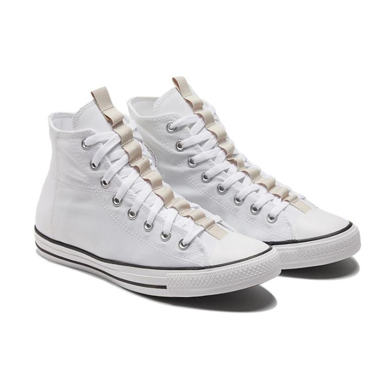 Converse Chuck Taylor All Star Comfortable and Versatile High-Top Espadrilles Unisex White
