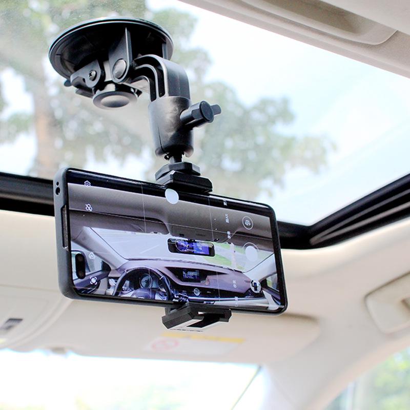Auto-Handyhalterung für Fotografie und Navigation mit Saugnapf – ideal für Selfies und Live-Übertragungen aus der Ich-Perspektive