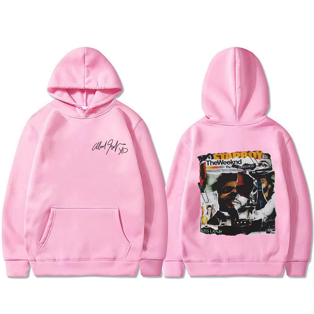 Rapper The Weeknd Music Album Cover 2026 Merch Hoodie Unisex Hip Hop Fashion Pop Music Streetwear Unisex Vintage Sweatshirt
