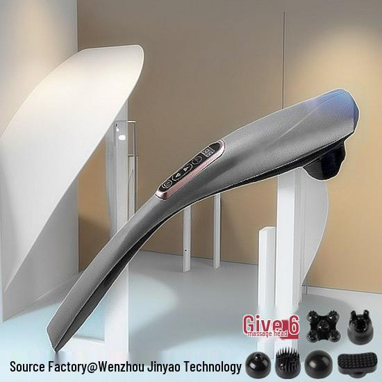 Kabelloses Delfin Handmassagegerät: Hammer-Vibration für Nacken- und Halswirbelsäulen-Entlastung