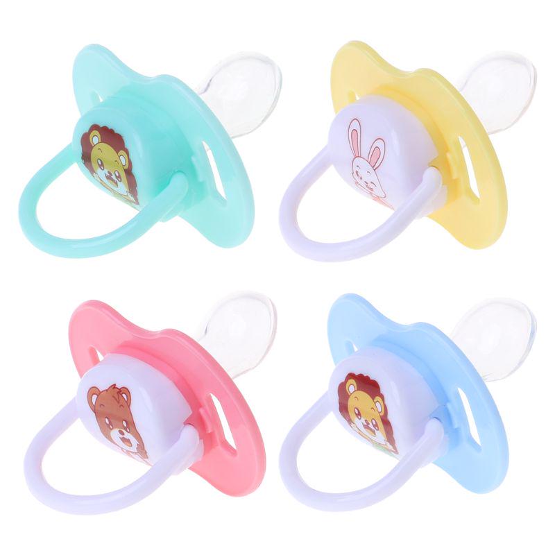 Baby Nipple Flat Head Pacifier Soother Newborn Orthodontic Care Portable  Silicone BPA Free Nursing