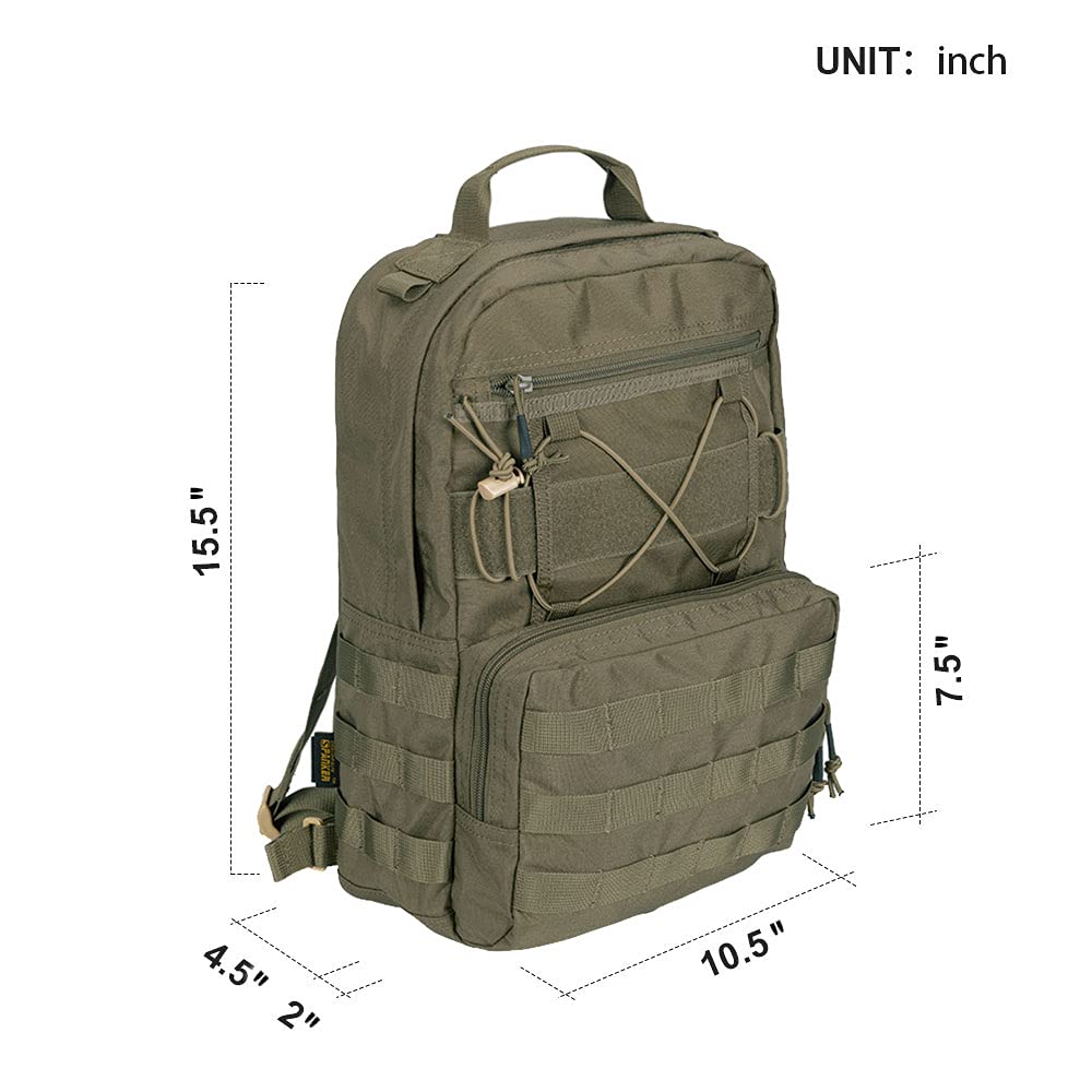 ELITE Militärischer Trinkrucksack, Nylon-Trinkbeutel, Molle, große Kapazität, taktischer Trinkrucksack [AUSGEZEICHNETER SPANKER]