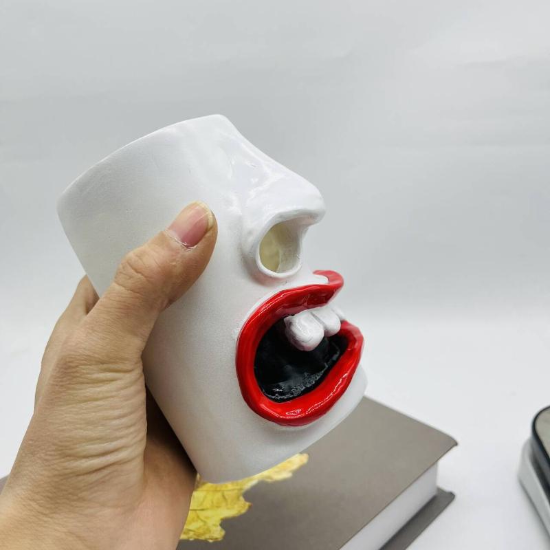 Funny Paper Tissue Boxes Decorations, Funny Nose Tissue Holder, Resin Handicrafts Desktop Ornaments
