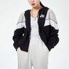 Nike Logo Print Color Block Running Knit Hooded Jacket Women Jacket Black CZ8601-010