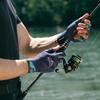 Summer Waterproof Fishing Gloves, Anti Slip Breathable Ice Silk Fishing Gloves for Men and Women Bicycle Skiing Fishing Gloves