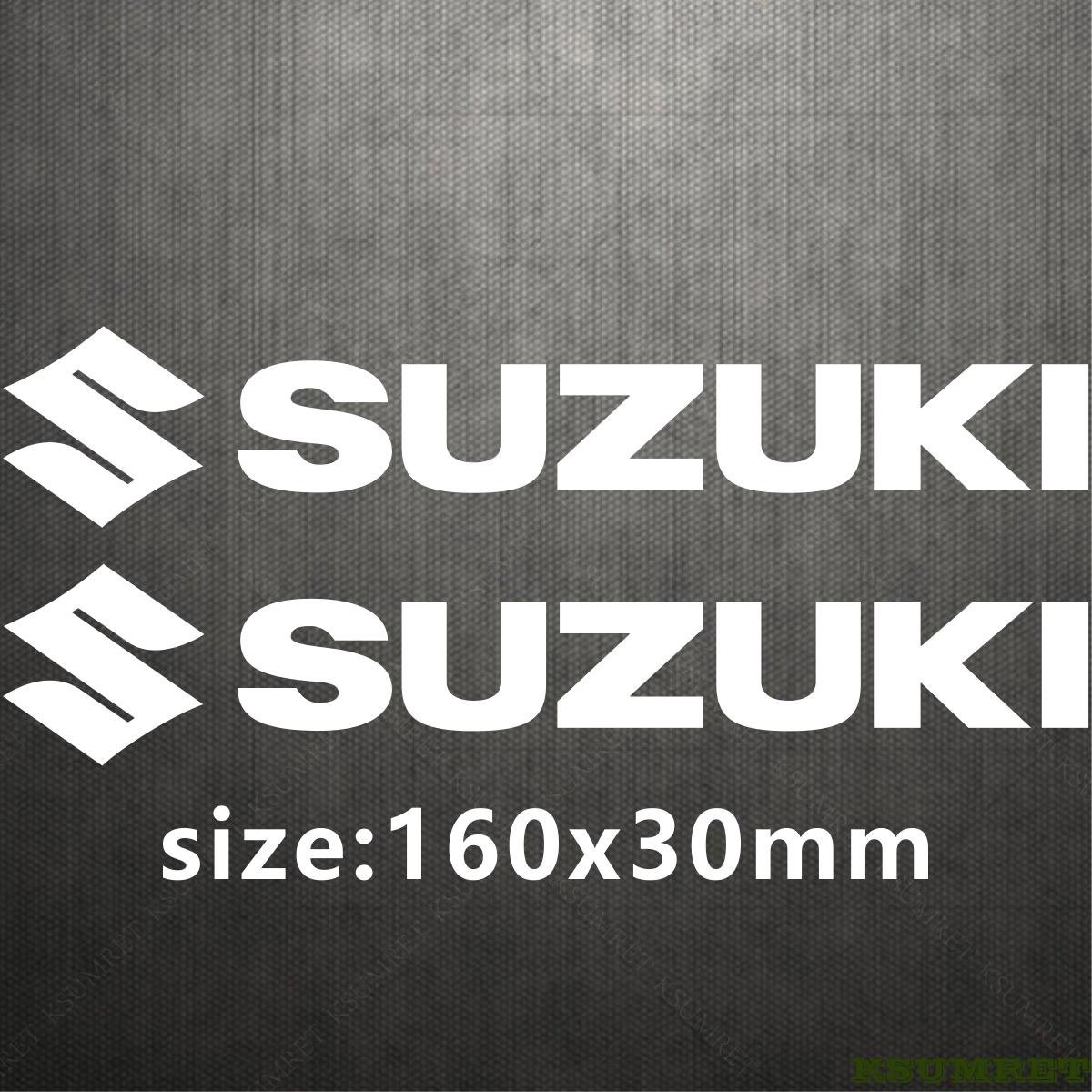 Suzuki Motorcycle Stickers Decal Logo Sticker Tank Emblem белый