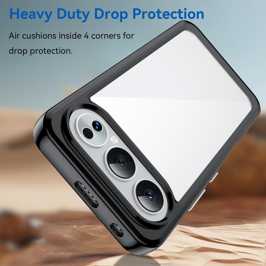For Honor 500 Clear Case Honor 500 Pro Cover Coque Funda Hard Translucent Soft Edge Shockproof Phone Bumper Honor 500