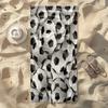 1Pc Contemporary Soccer Ball Beach Towel - Ultra-Absorbent Microfiber, Soft & Lightweight, Perfect For Beach, Parties, Camping