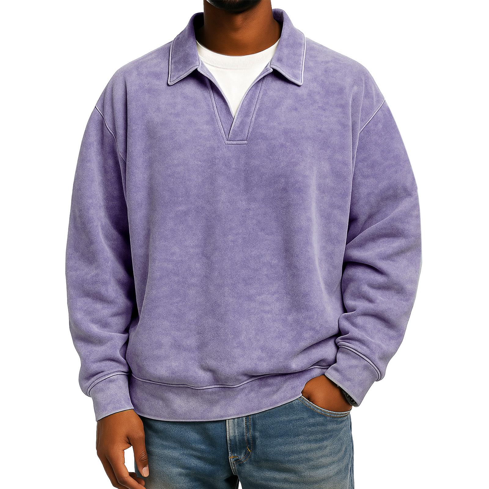 

Men s casual hoodie XL фиолетовый