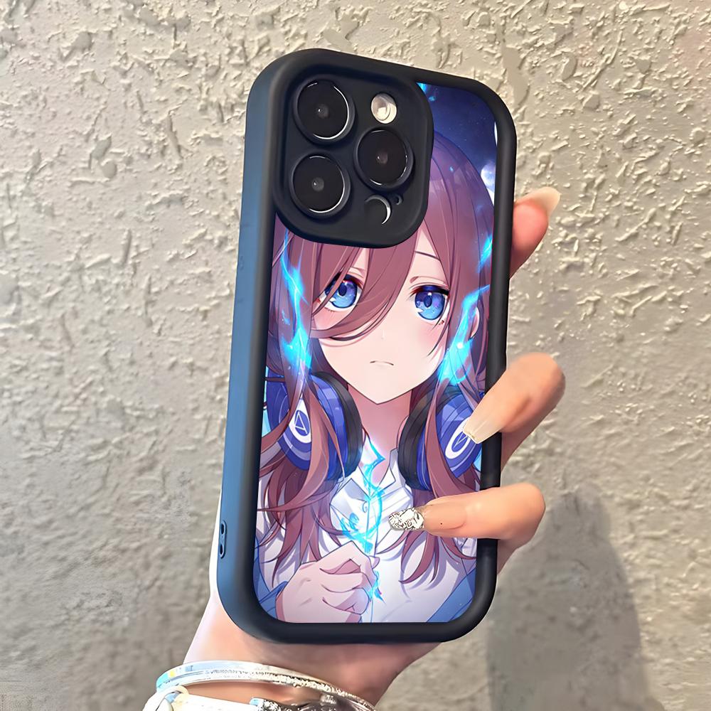 Anime The Quintessential Quintuplets Phone Case For IPhone 17 Pro Max 16 15 14 Pro Max IPhone 13 Pro Max 11 Plus Silicone Cover