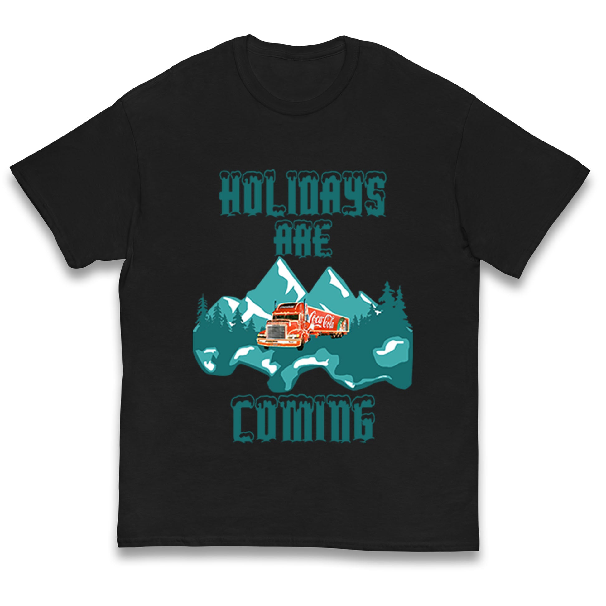 Christmas Holidays Are Coming Kids T Shirt 130