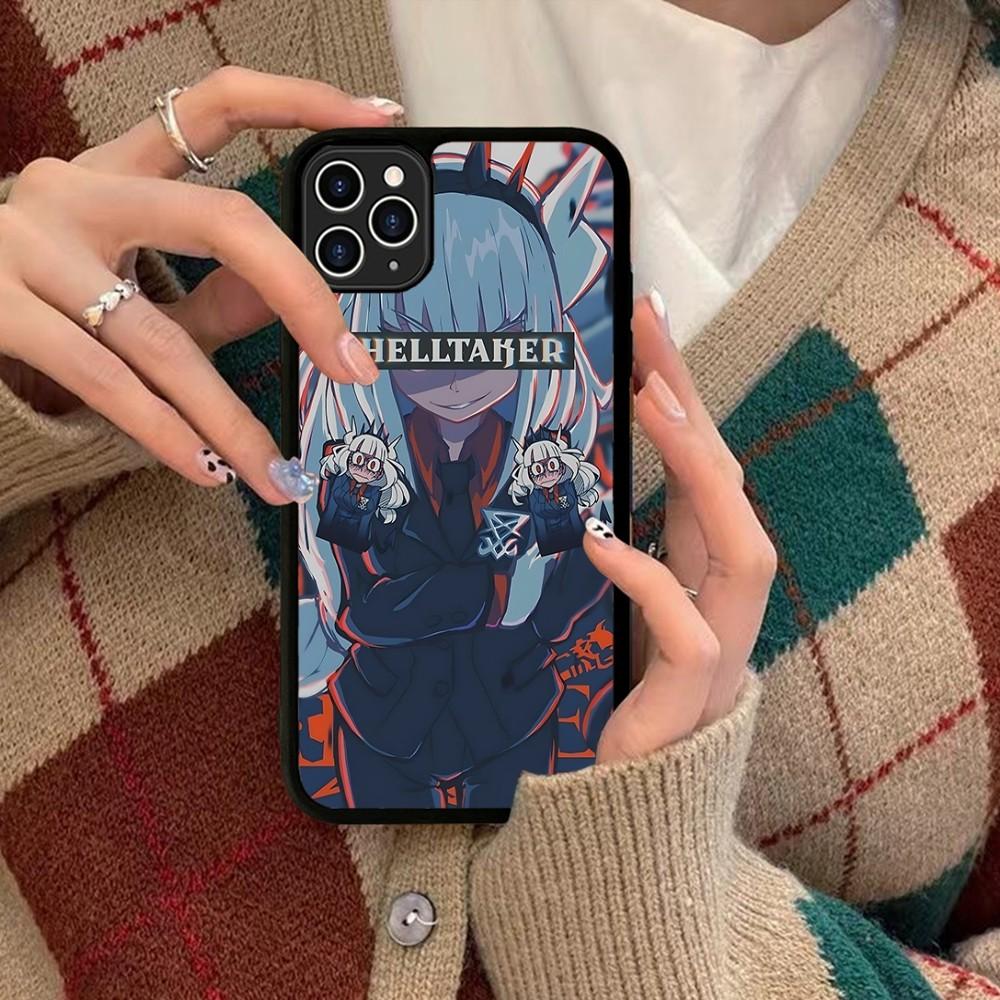 Helltaker Phone Case Silicone PC+TPU For For IPhone 11 12 13 14 15 16 Plus Pro Max Cover