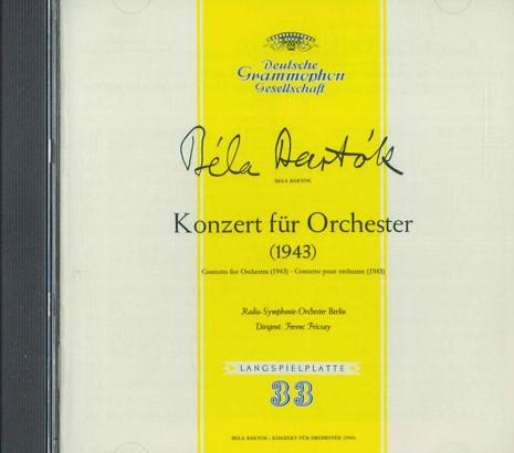 

CD FERENC FRICSAY - Concerto For Orchestra PROC1300 UNIVERSAL Japan Classical Used