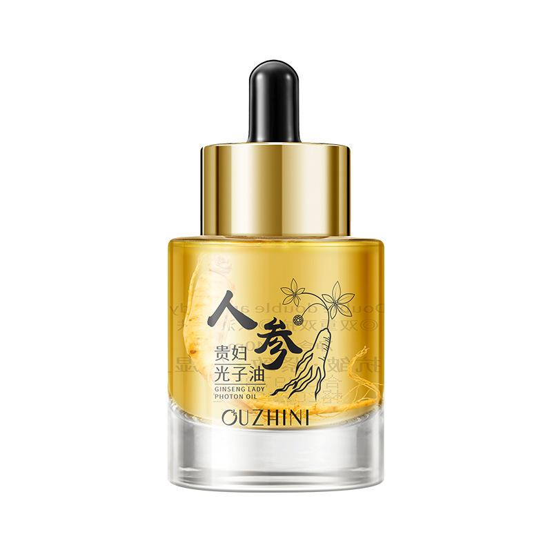 Ginseng Anti-Aging Straffendes Gesichtsöl 40ml Gesichtsbehandlungsserum mit feuchtigkeitsspendender Wirkung für alle Hauttypen