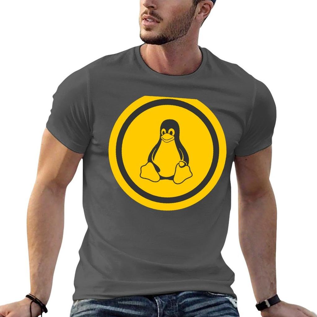 Tux High Fidelity Sticker Tshirt Street Fashion Casual Tee Shirt