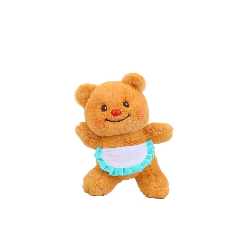 

Cute butter bear plush toy refrigerator sticker creative bear magnetic doll 25cm 0.125kg