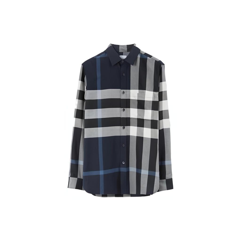 Burberry Check-Printed Buttoned Shirt 80715361