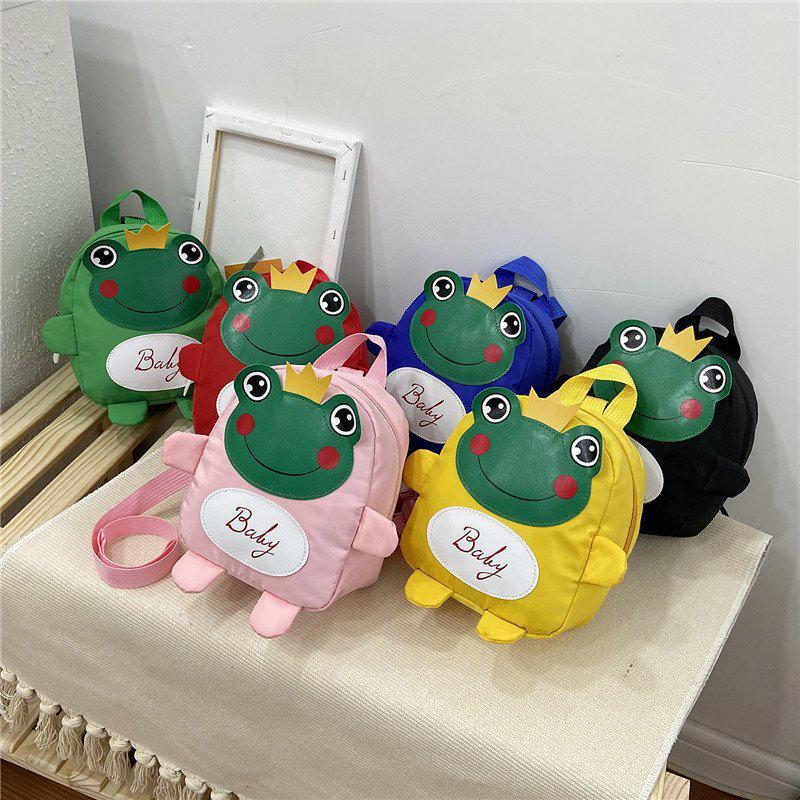Adorable Frog Anti-Loss Backpack for Kids